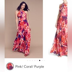 NWT 2 Eliza J Long Floral Women’s Dress